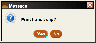Sierra Web print transit slip dialog